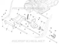 Swinging arm