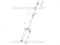Fork/steering tube - Steering bearing unit