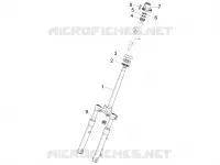 Fork/steering tube - Steering bearing unit