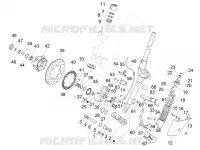 Fork/steering tube - Steering bearing unit