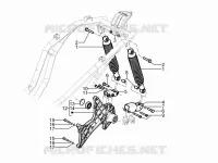 Rear suspension - Shock absorber/s