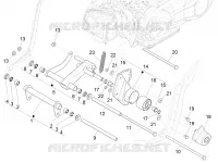 Swinging arm