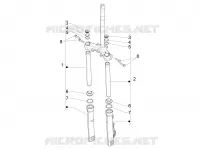 Fork's components (Showa)