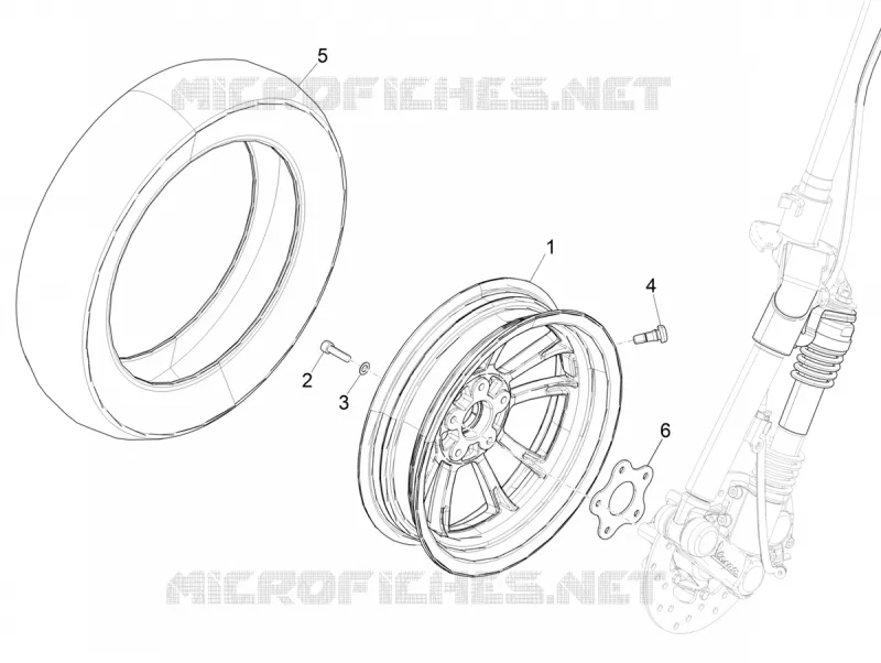 Front wheel