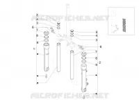 Fork's components (Showa)