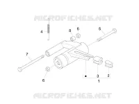 Swinging arm