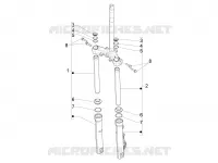 Fork's components (Showa)