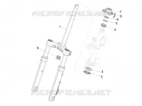 Fork/steering tube - Steering bearing unit