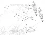 Rear suspension - Shock absorber/s
