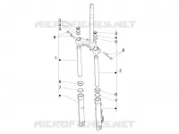 Fork's components (Showa)