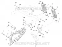 Rear suspension - Shock absorber/s