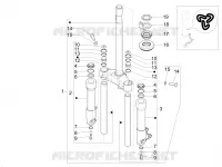 Fork/steering tube - Steering bearing unit