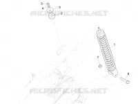 Rear suspension - Shock absorber/s