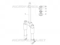 Fork/steering tube - Steering bearing unit