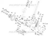 Fork/steering tube - Steering bearing unit