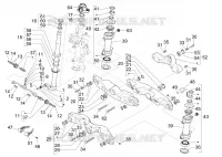 Fork/steering tube - Steering bearing unit