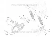 Rear suspension - Shock absorber/s