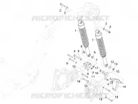Rear suspension - Shock absorber/s