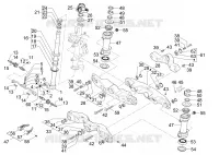 Fork/steering tube - Steering bearing unit