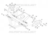 Swinging arm
