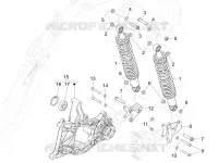 Rear suspension - Shock absorber/s