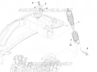 Rear suspension - Shock absorber/s