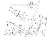 Fork/steering tube - Steering bearing unit