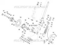 Fork/steering tube - Steering bearing unit