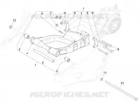 Swinging arm