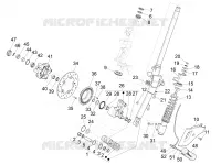 Fork/steering tube - Steering bearing unit