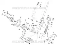 Fork/steering tube - Steering bearing unit