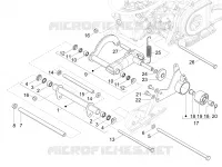 Swinging arm