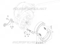 REAR BRAKE - SHOES