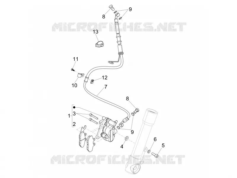 Brakes pipes - Calipers