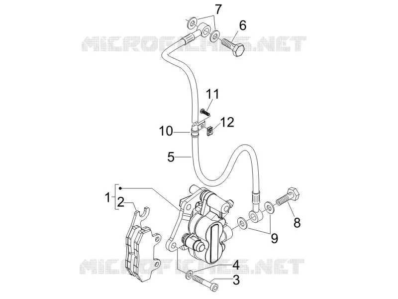 Brakes pipes - Calipers