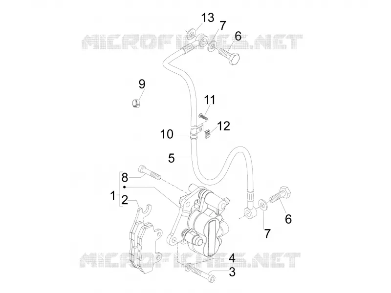 Brakes pipes - Calipers