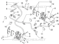 Brakes pipes - Calipers