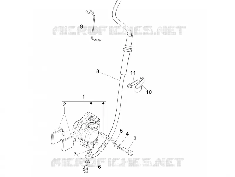 Brakes pipes - Calipers