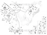 Brakes pipes - Calipers (ABS)