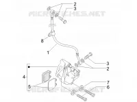 Brakes pipes - Calipers