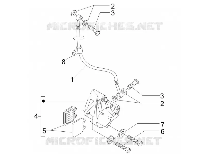 Brakes pipes - Calipers