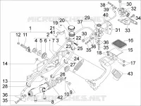 Control pedals - Levers