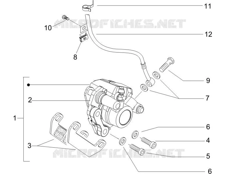 Brakes pipes - Calipers