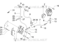 Brakes pipes - Calipers