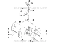 Brakes pipes - Calipers