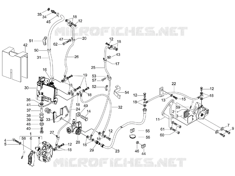 Brakes pipes - Calipers