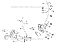 Brakes pipes - Calipers