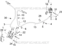 Brakes pipes - Calipers