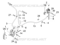 Brakes pipes - Calipers