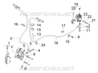 Brakes pipes - Calipers